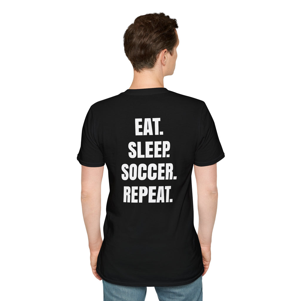 Eat Sleep Soccer Repeat - USA Soccer Tee