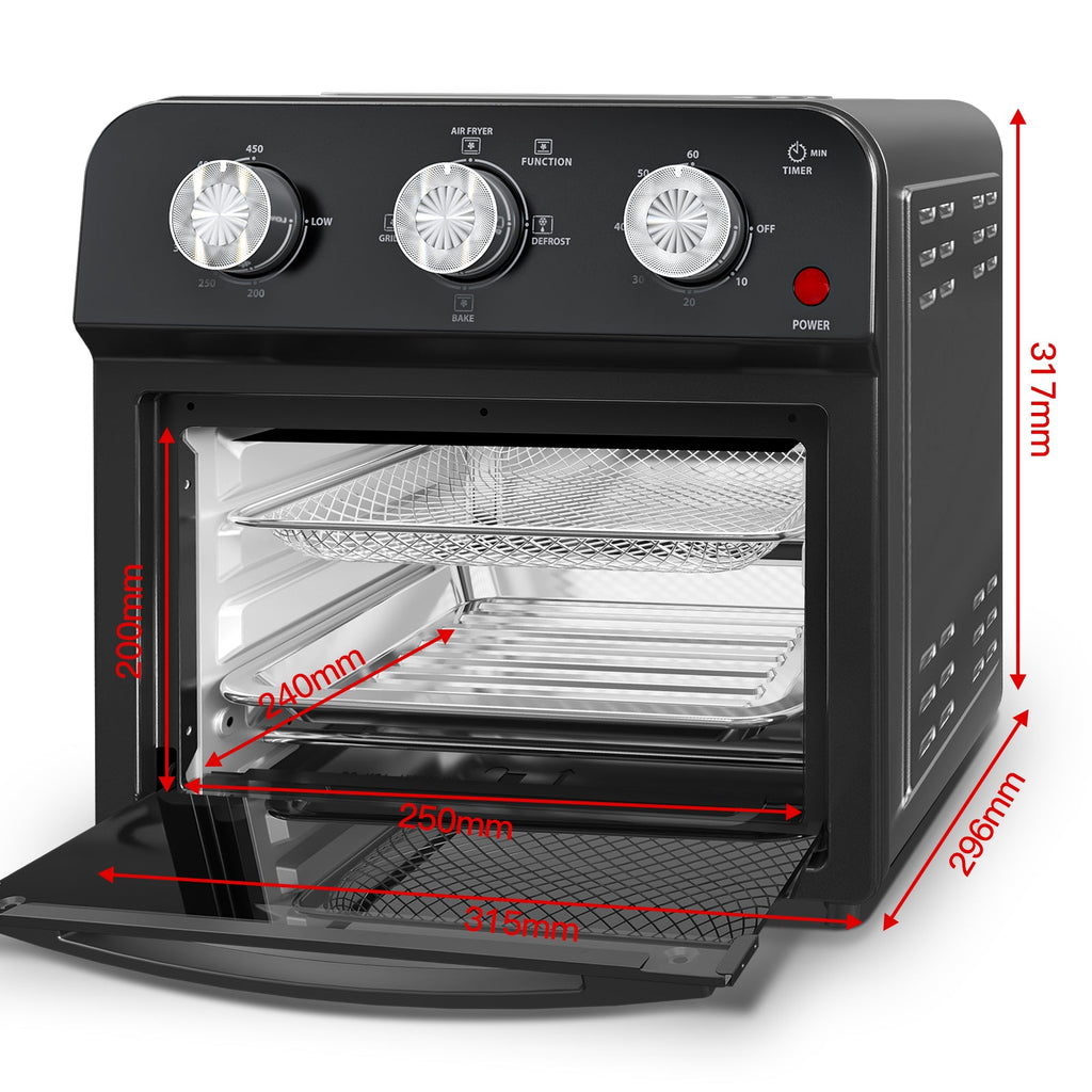 12.5 Qt Air Fryer With Advanced Multi-Function Cooking Grill, Air Fry,