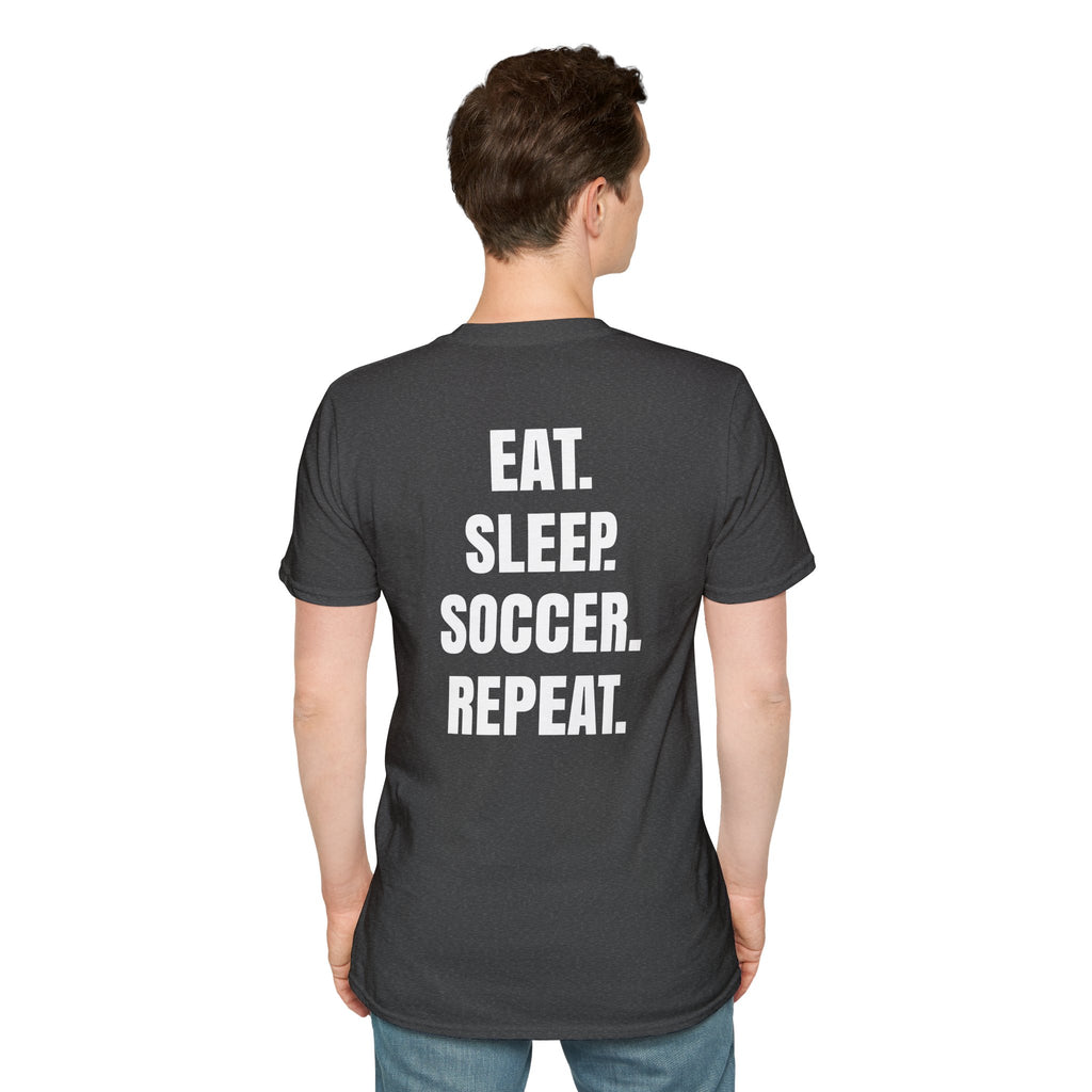 Eat Sleep Soccer Repeat - USA Soccer Tee