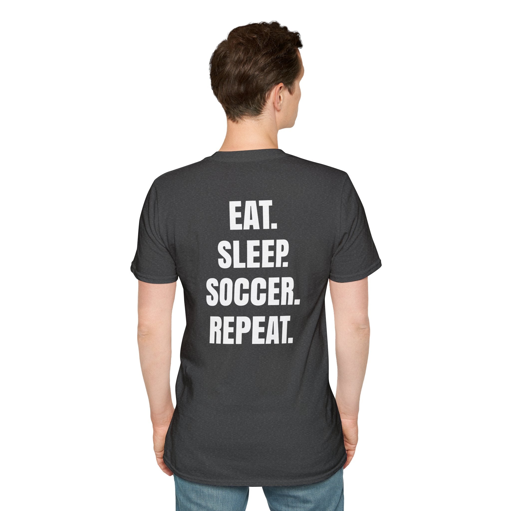 Eat Sleep Soccer Repeat - USA Soccer Tee