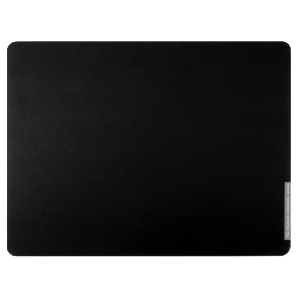 XVX Space Pad Glass Gaming Mousepad with Anti-Slip Rubber Base