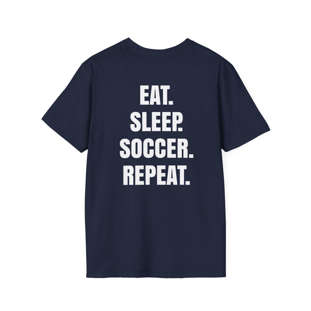Eat Sleep Soccer Repeat - USA Soccer Tee