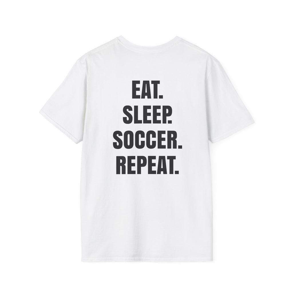Eat Sleep Soccer Repeat - USA Soccer Tee
