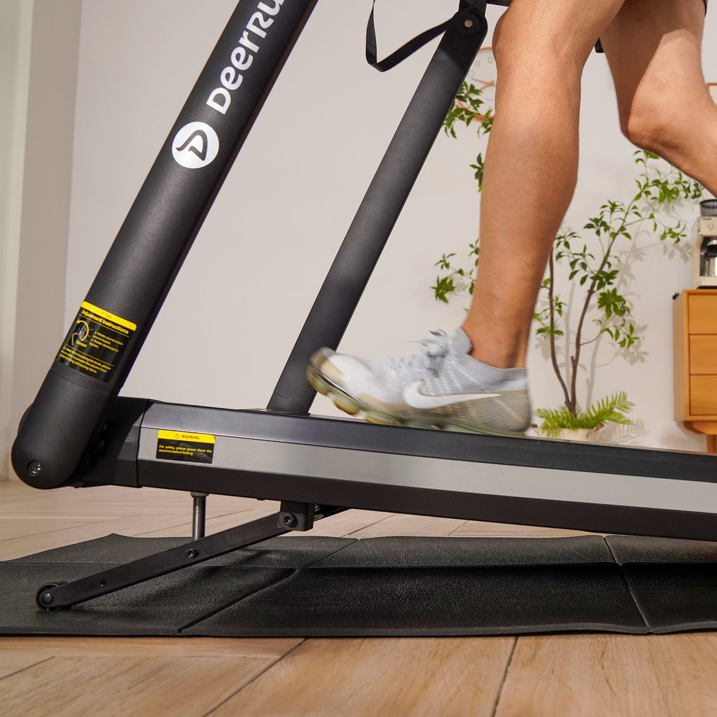 DeerRun X20 Incline Home Treadmill with 15% Auto Incline & Full Running Deck | 400 lbs, 11.3 mph