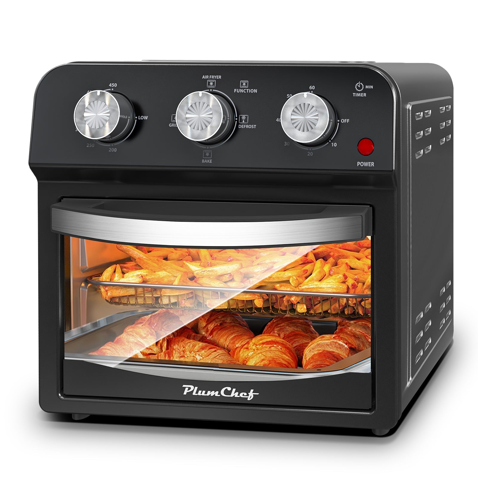 12.5 Qt Air Fryer With Advanced Multi-Function Cooking Grill, Air Fry,