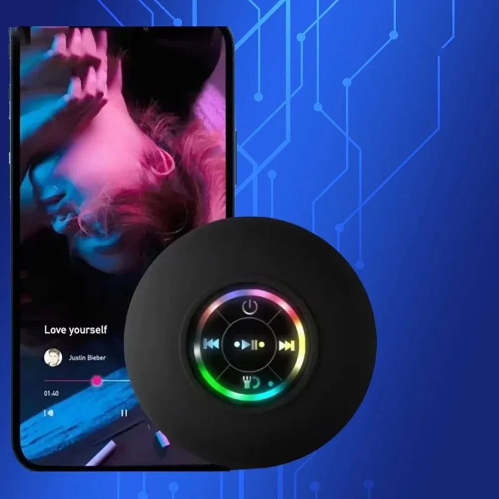 Mini Portable LED Bluetooth Speaker