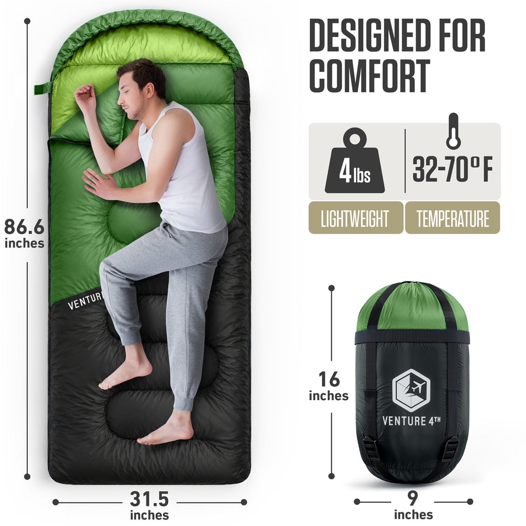 3-Season Sleeping Bag