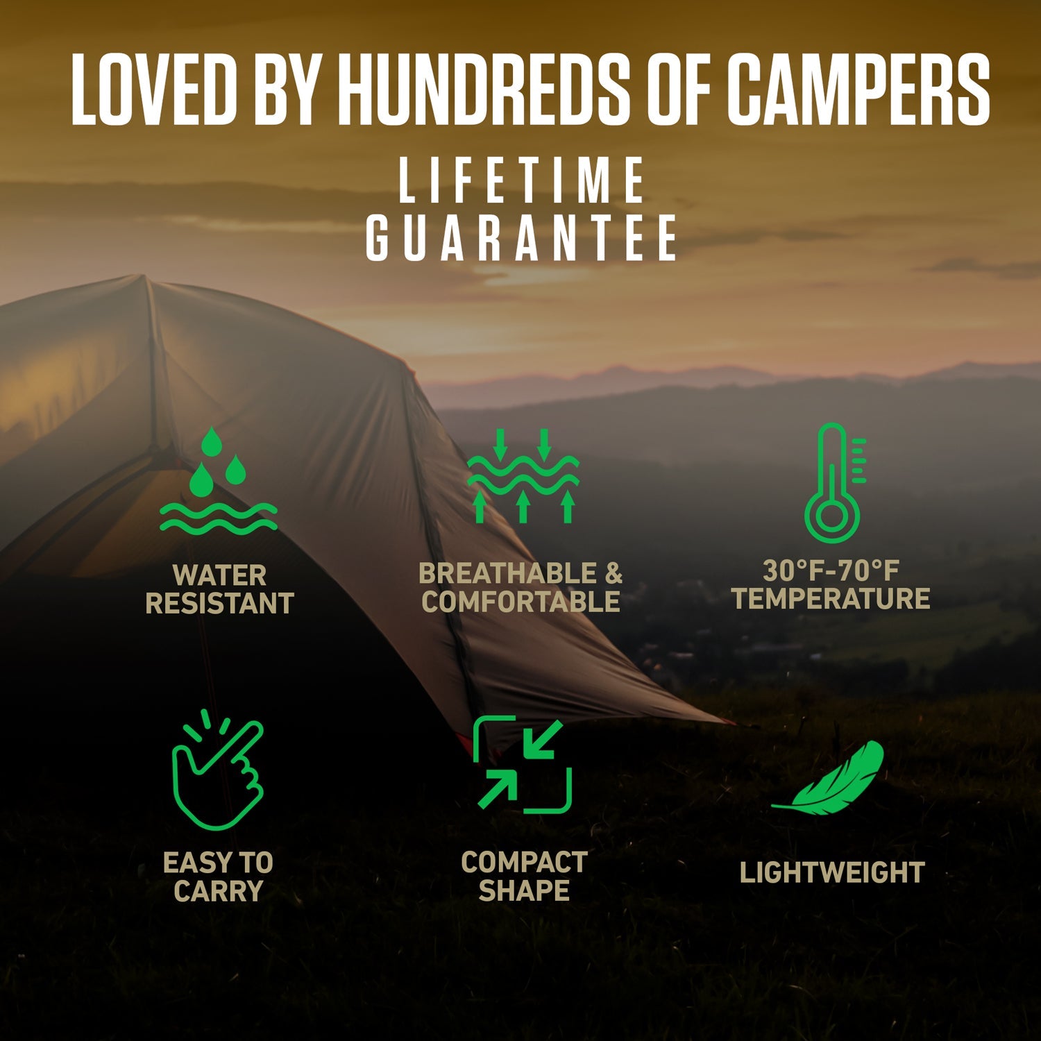 3-Season Sleeping Bag