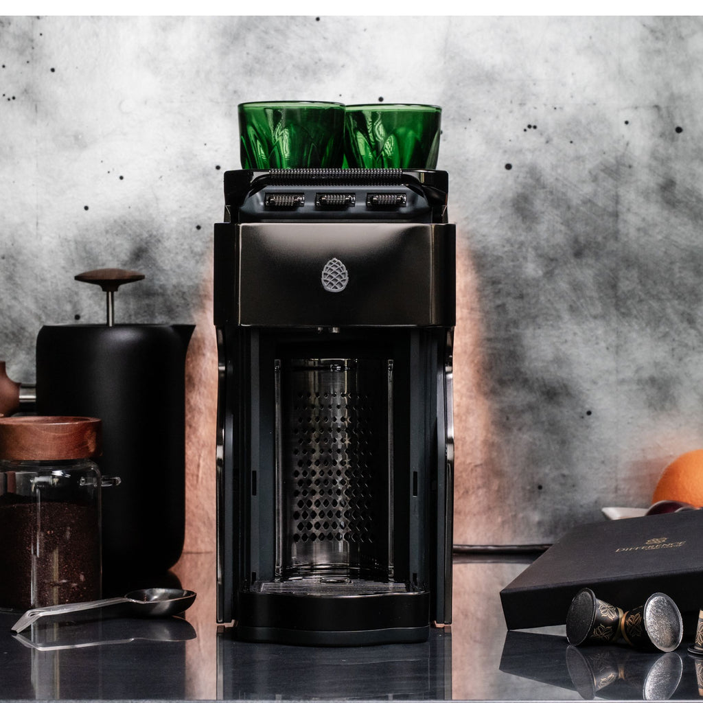 Line1 Espresso and Coffee Machine: Brushed Nickel