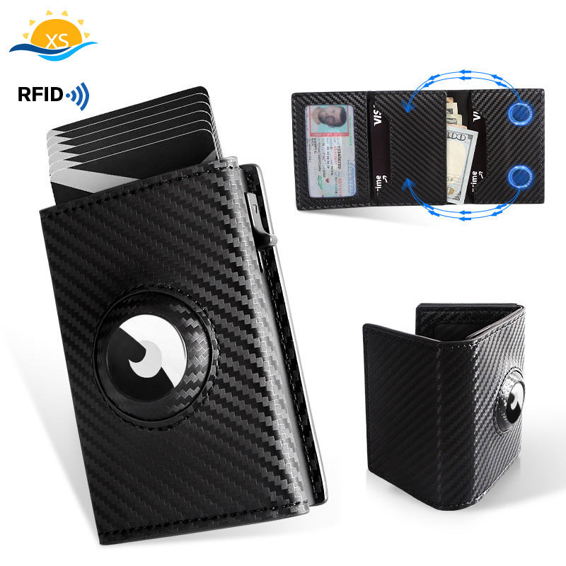 Cross-Border Spot Card Holder Rfid Large Capacity Portable Men's