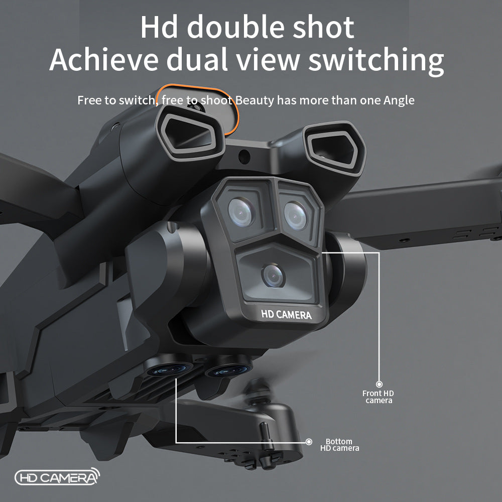 H12 Drone with Three-Sided Obstacle Avoidance, Remote Control