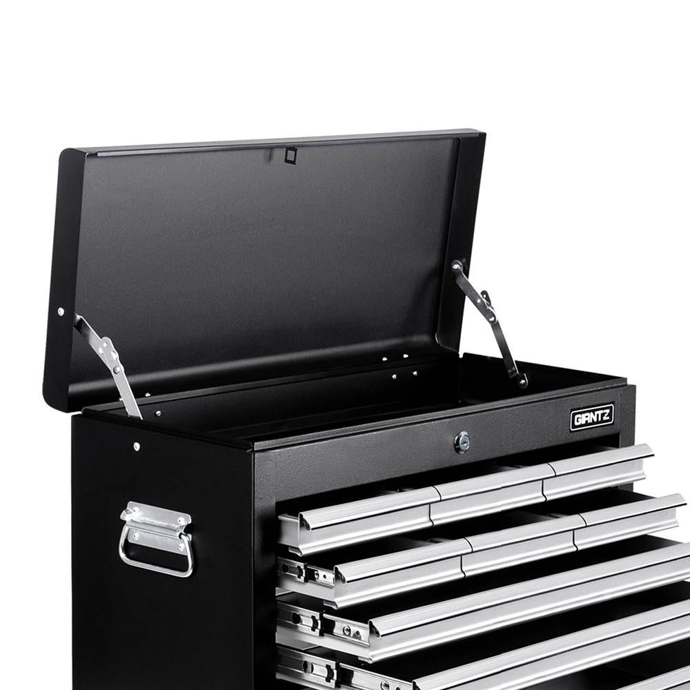 Giantz 9 Drawer Tool Box Cabinet Chest Toolbox Storage Garage