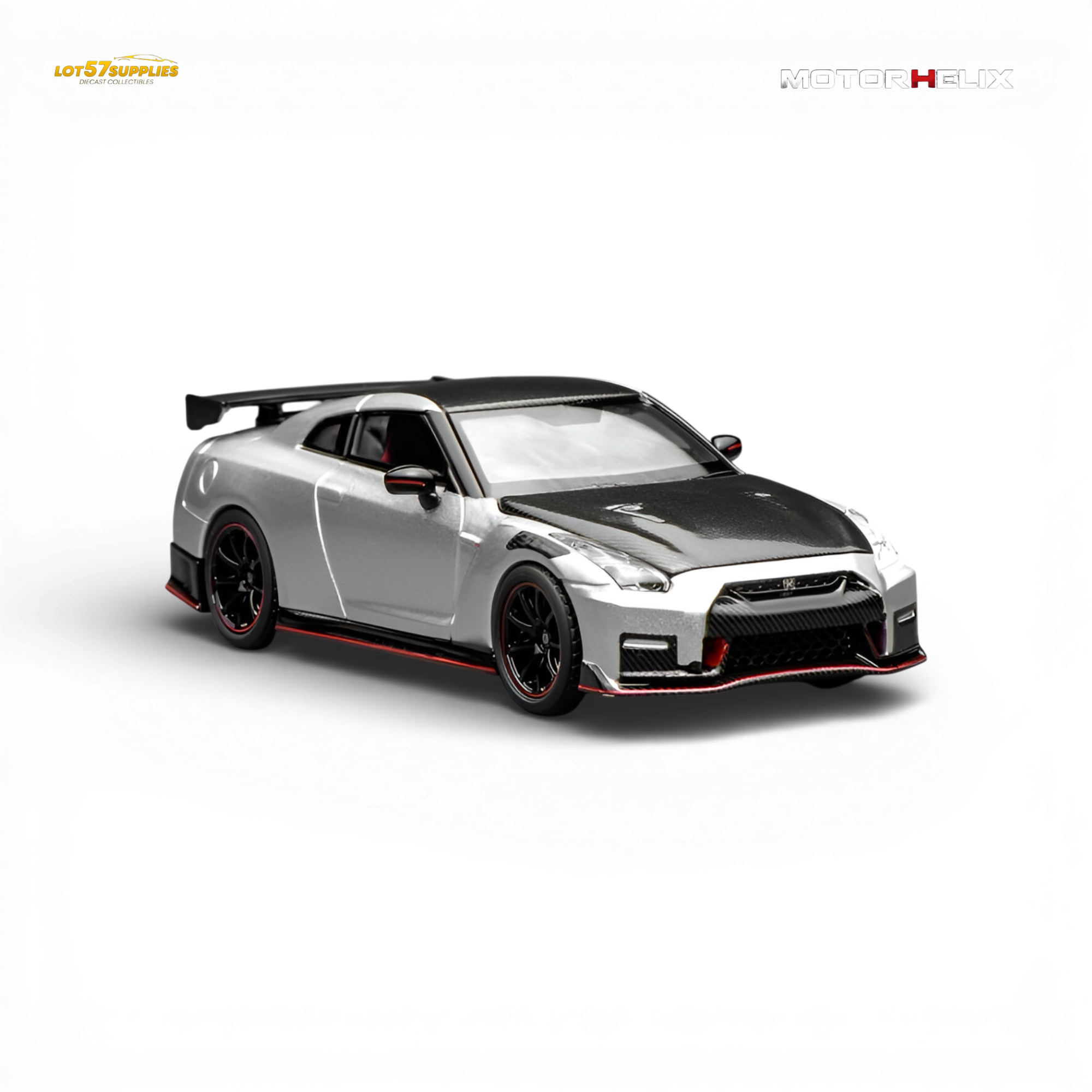 (Pre-Order) MOTORHELIX Nissan GT-R NISMO R35 1:64