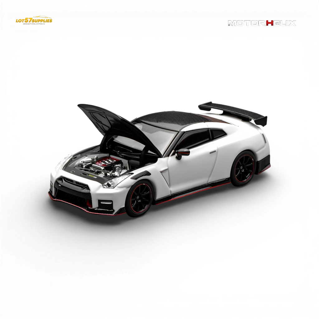 (Pre-Order) MOTORHELIX Nissan GT-R NISMO R35 1:64