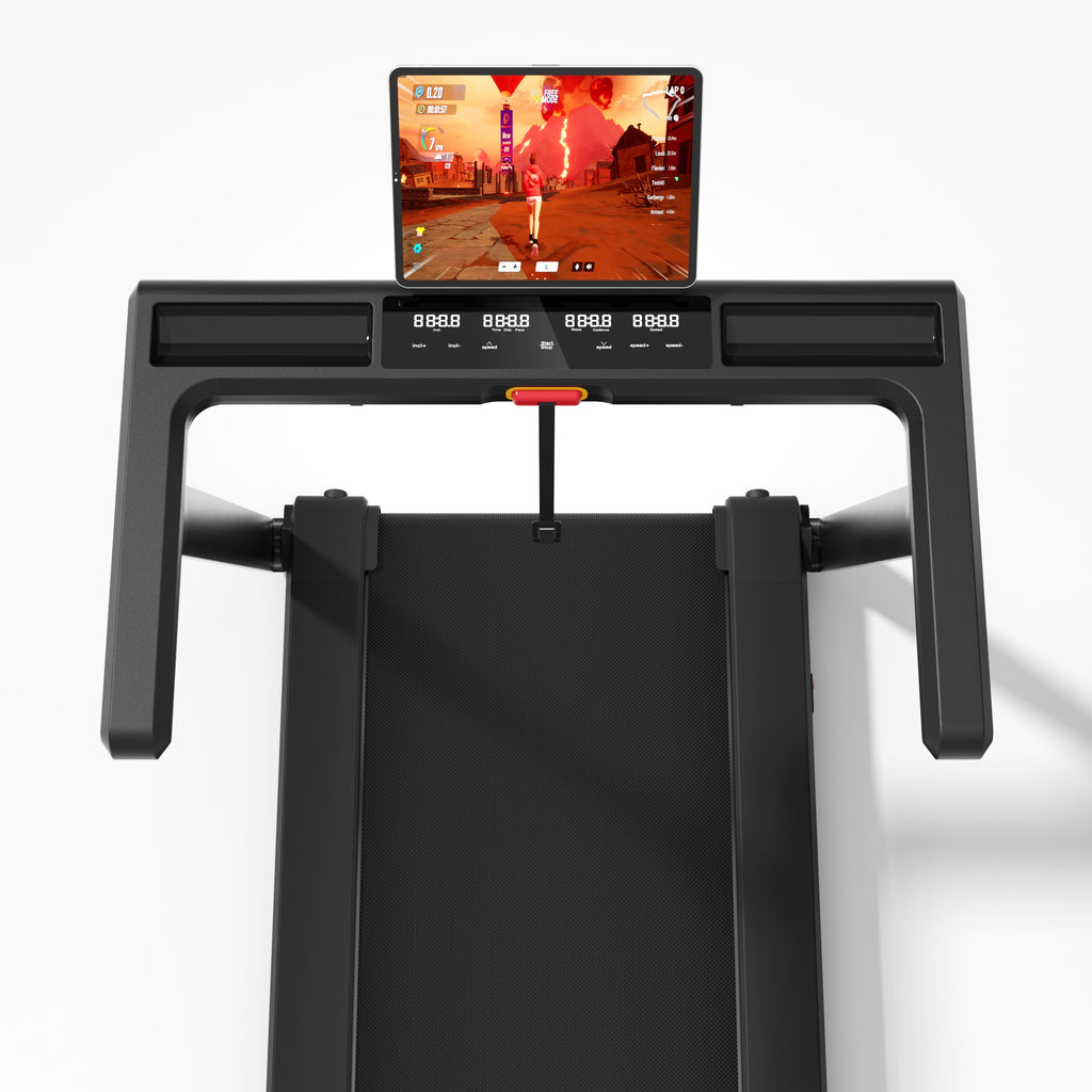 DeerRun X20 Incline Home Treadmill with 15% Auto Incline & Full Running Deck | 400 lbs, 11.3 mph
