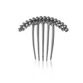 Pearl Rhinestone Claw Hair Comb Clip Elegant