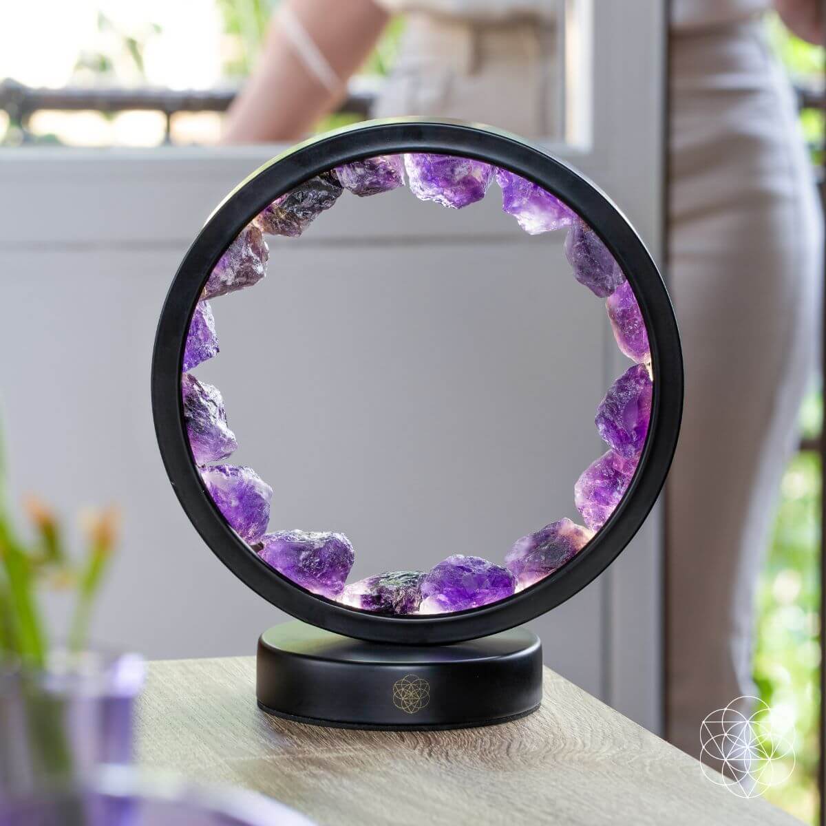 Spiritual Protection Amethyst Lamp